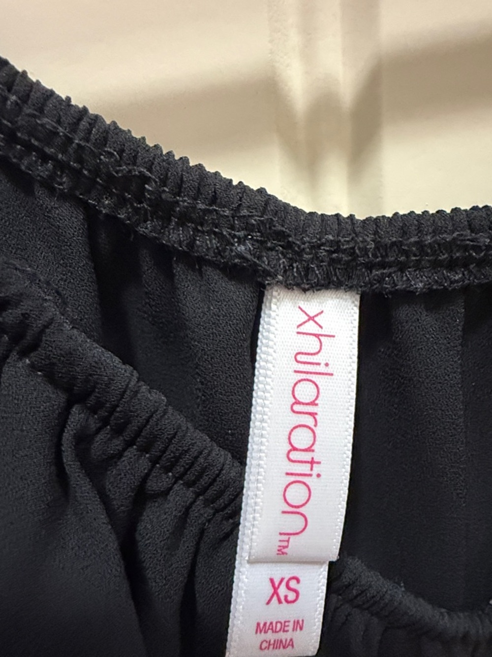 Target Black Off-Shoulder Ruffle Blouse - Picture 4 of 4